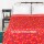 Red Polka Dot Kantha Embroidered Throw 
