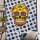 Colorful Psychedelic Skull Tapestry Wall Hanging