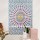 Multi Cool Colorful Medallion Poster Size Tapestry