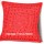 Red Multi Unique Handmade Mirror Outdoor Indoor Boho Accent Pillow Cover 16X16