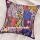 18X18 Multi Old Patchwork Bohemian Blue Decorative Pillow Case