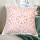 White Decorative Unique Handmade Flower Cutwork Cotton Pillow Case 16X16