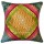 Vibrant Colorful Unique Decorative Boho Gypsy Style Silk Pillow Cover