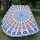 White Multi Mandala Roundie Beach Throw