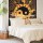 Orange Chinese Yin Yang Ball Wall Tapestry, Hippie Wall Hanging 