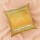 Yellow Color Decorative Tajmahal Silk Brocade Throw Pillow Cover 16X16
