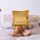 Yellow Gold Tajmahal Decorative Silk Throw Pillow Case 16X16