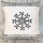 White & Black Star Hand Block Printed Decorative Pillow Sham 16 Inch