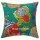 Big Sea Green Decorative & Accent Kantha Throw Pillow Cover 24X24 Inch