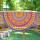 Multi Color Tara Medallion Mandala Beach Roundie Throw