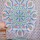 Multi Wheat Grain Medallion Hippie Mandala Tapestry