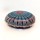 Blue Multi Bohemian Mandala Circle Round Floor Pillow Cover 32 Inch