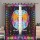 Astrological Zodiac Sign Tie Dye Drape Balcony Room Curtain Set