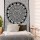 Twin Black and White Bohemian Elephant Mandala Tapestry Wall Hanging