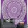 Purple Bohemian Dreams Mandala Throw Bedspread Wall Tapestry