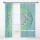 See Green Chroma Ombre Medallion Tapestry Curtain Panel Pair