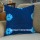 Decorative Blue Shibori Medallion Design Indigo Pillow Cover 16X16 Inch