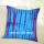 Plum Multi Shibori Indigo Throw Pillow Cover 16X16 Inch