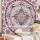 Pink Purple Voyager Wall Tapestry Mandala Beach Throw