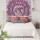 Twin Pink Multi Indian Elephant Mandala Deja Vu Tapestry