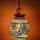 Mosaic Glass Hanging Turkish Chandelier Light Lamp