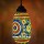 Mosaic Glass Ceiling Hanging Turkish Pendant Light Lamp