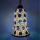 Artistic Handmade and Unique Turkish Mosaic Pendant Light Lamp 8X12