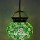 Boho Decorative Mosaic Hanging Pendent Light Lamp