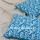 Turquoise Zigzag Ikat Kantha Pillow Shams Set of 2