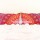 Vibrant Red Peacock Peafowl Mandala Bed Pillow Covers Set of Two