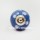 Blue Polka Dots Ceramic Knobs Set of 2