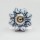 Blue Unique Design Decorative Ceramic Knobs Set of 2