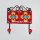 Red Indie Boho Ceramic Decorative Wall Hook