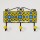 Yellow Mixed Floral Hand Painted Ceramic Wall Hook