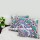 Green & Pink Floral Mandala Pom Pom Throw Pillow Cover Set of 2