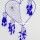 Big Giant Purple Love Heart Dream Catcher Wall Hanging