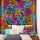 Colorful Tiger Tapestry Wall Hanging