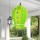 Green Bohemian Fabric Cloth Pendant Lantern Lamp
