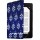 Blue Floral Printed Amazon Kindle Paperwhite Cover