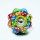 Eye Catching Vibrant Colorful Boho Decorative Ceramic Drawer Knob Set of 2