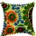 Yellow Suzani Embroidered Pillow Cover