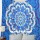 Blue Multi Marigold Bohemian Mandala Wall Tapestry