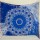 Blue & White Indian Mandala Wall Tapestry