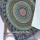 Blue Multi Bohemian Mandala Baby Quilt Toddler Throw