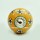 Yellow & Red Indian Decorative Ceramic Round Knob