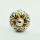 Yellow & Red Shabby Chic Decorative Ceramic Cabinet Knob Set