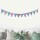 Multi Bohemian Mandala Fabric Bunting for Party Decoration