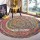 4 ft Bohemian Round Natural Jute Chindi Area Rug