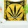 Brown & Black Hempest Marijuana Leaf Cannabis Weed Tapestry Wall Hanging