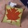 Maple Leaf Decorative Kilim Throw Pillow Cover 40X40 Cm